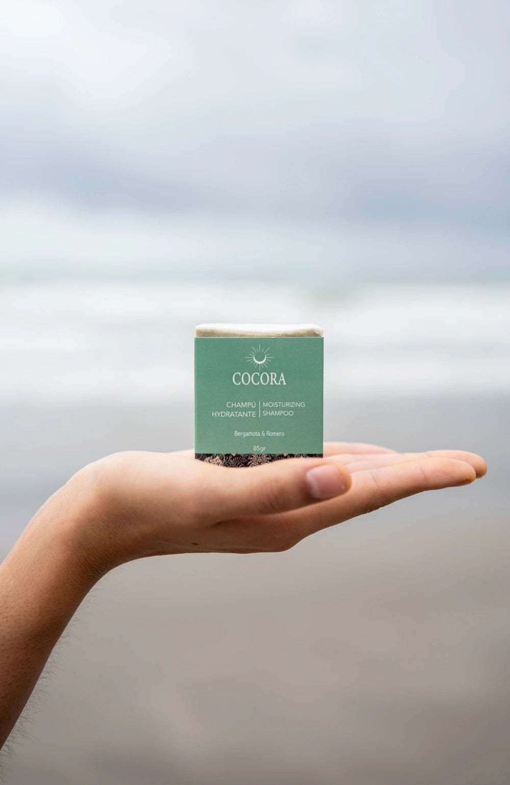 Champú sólido hidratante COCORA – bestseller natural para cabello seco y maltratado.